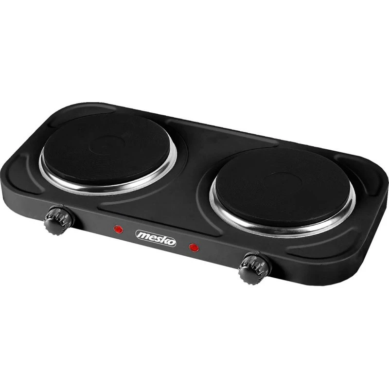 Adler Mesko MS 6509 2000W sort bordkogeplade
