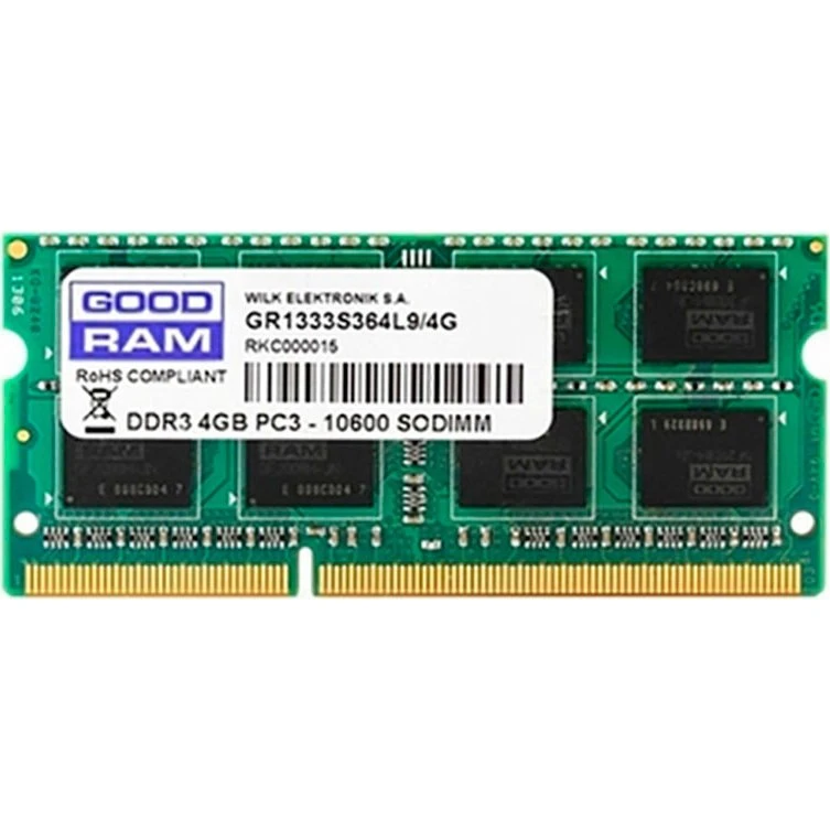 GoodRAM CL11 SODIMM 4GB DDR3 1600MHz