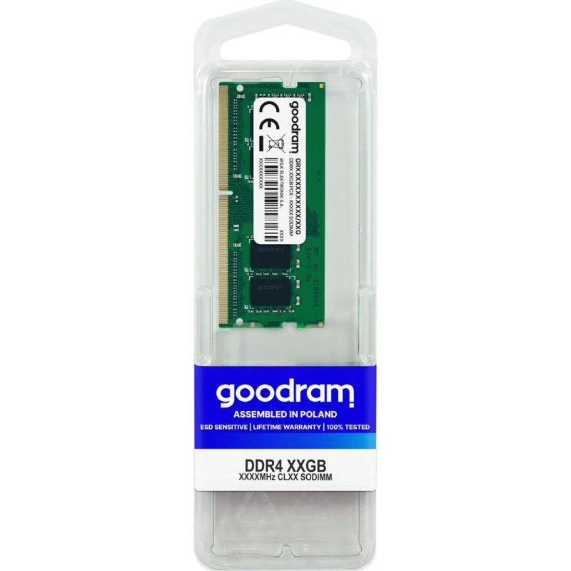Goodram DDR4 16 GB 3200 MHz CL22 SODIMM Grøn