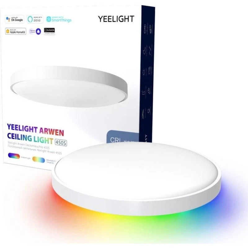 Yeelight Arwen 450S LED Loftlampe, hvid, 455 mm, RGB/WW/CW