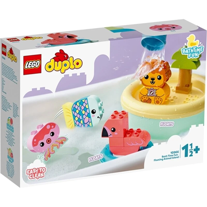 LEGO DUPLO 10966 Sjov i badet: Flydende dyreø