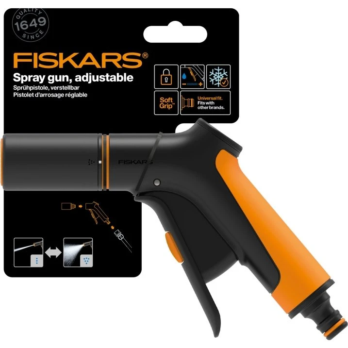 Fiskars Strålpistol justerbar med fronttrigger