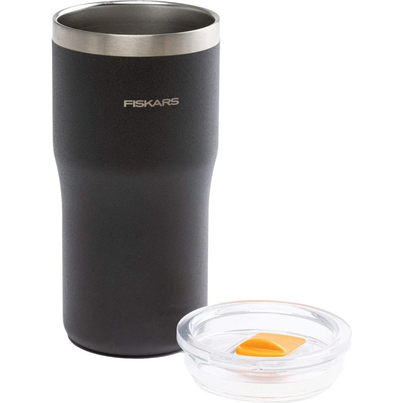 Fiskars Termokrus sort 0,5 liter On-the-go