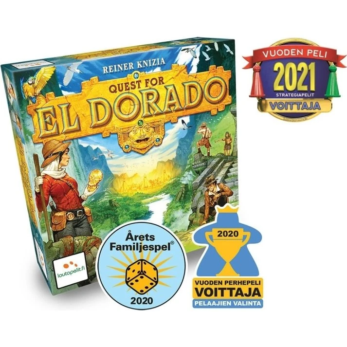 Quest for El Dorado - Strategispil til familie & venner
