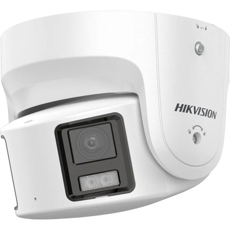 Hikvision DS-2CD2387G2P-LSU/SL 8MP ColorVu Panoramisk IP-Kamera, Hvid, PoE