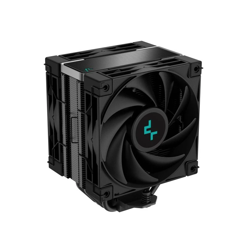 DeepCool AK400 ZERO DARK PLUS CPU Luftkøler, 120 mm, Sort/Sølv