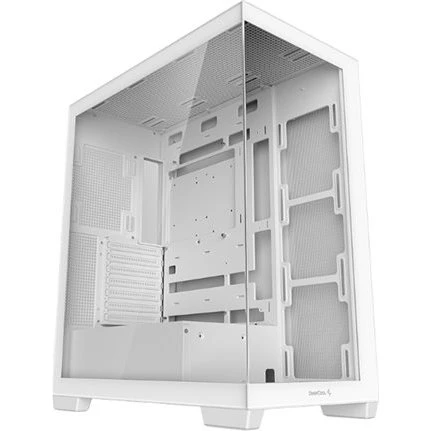 DeepCool CG580 Miditower Hvid - ATX Kabinet med Glas Sidepanel
