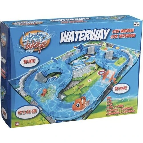 OCEAN TRACK Kanalsystem 63x47 cm, 78 dele