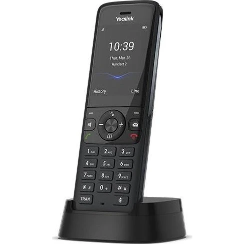 Yealink W78H DECT-telefon sort med opkalds-ID