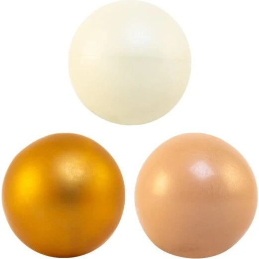 Magni bolde 3-pak Ø9 cm, khaki/sand/beige