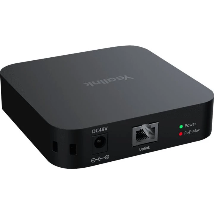 Yealink RCH40 E2 PoE-Switch, 4-port, Sort