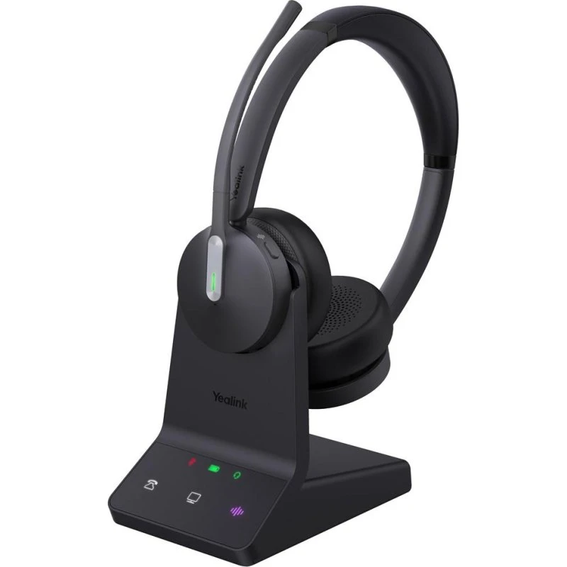 Yealink WH64 Dual UC Trådløst Headset, Sort