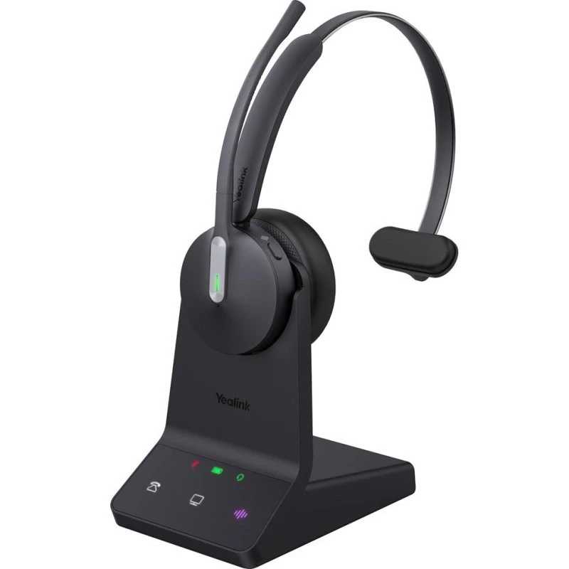 Yealink WH64 Mono UC Trådløst Headset Sort