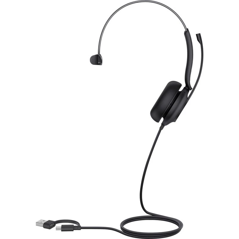 Yealink UH35 Mono USB-C Headset, Sort
