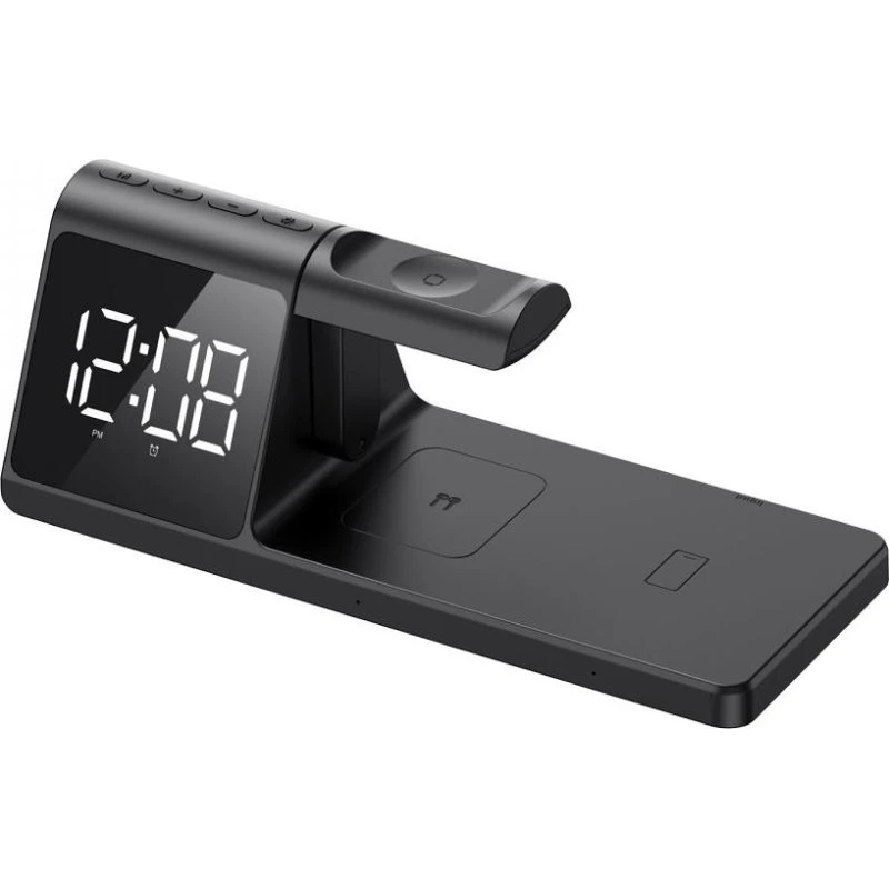 Havit W3042 3-i-1 Trådløs Opladerstation, Sort, 15 W
