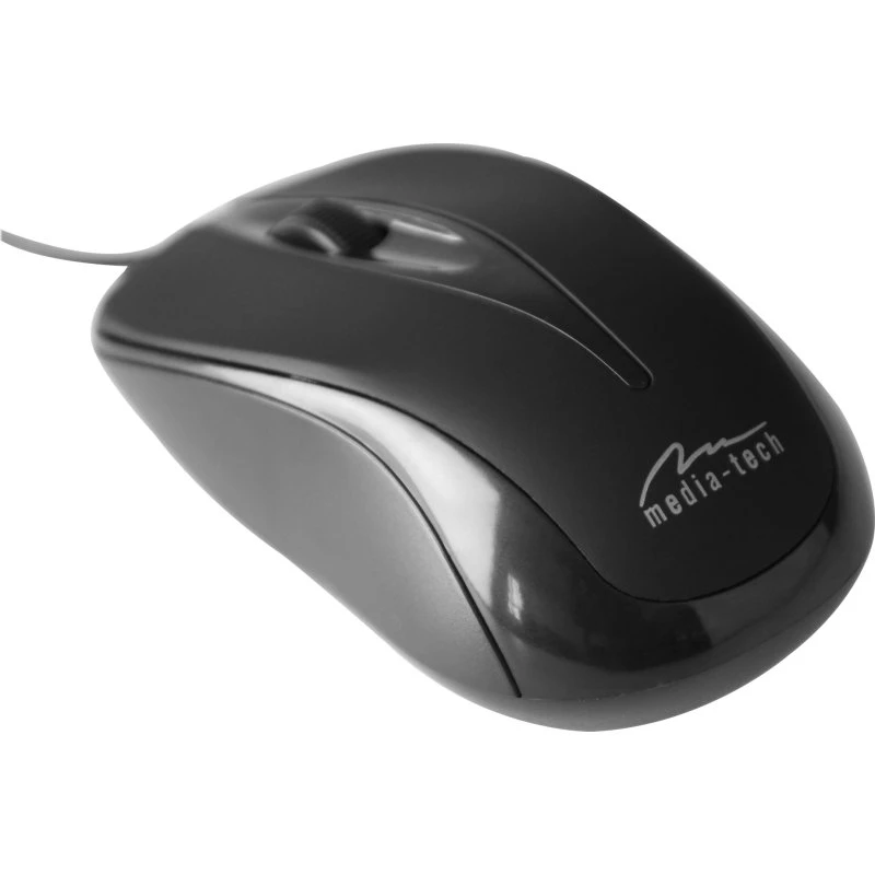 Media-Tech PLANO MT1091K Optisk Mus Sort