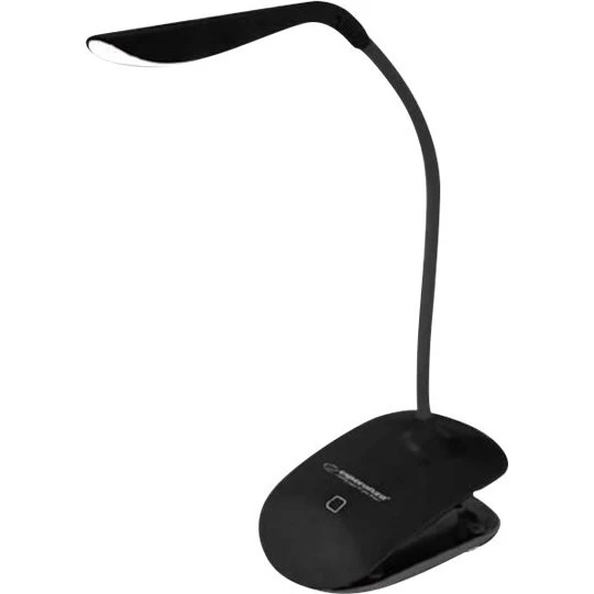 Esperanza Deneb LED Skrivebordslampe 3W 5500K Sort