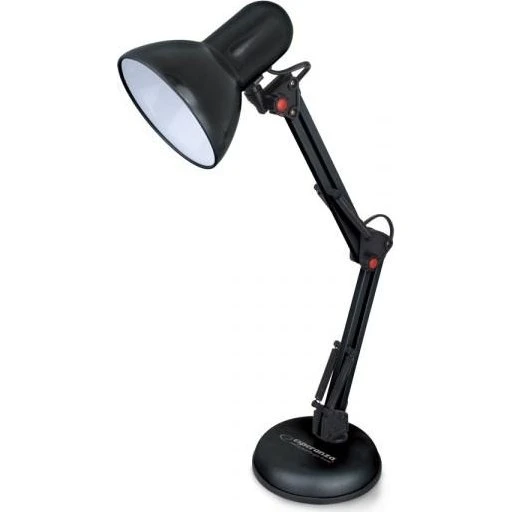 Esperanza AVIOR Bordlampe E27 12W, sort