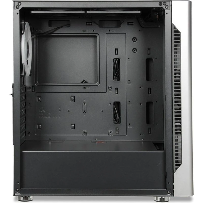 iBox Chiron ZH68 Gaming PC-kabinet, sort, Midi Tower