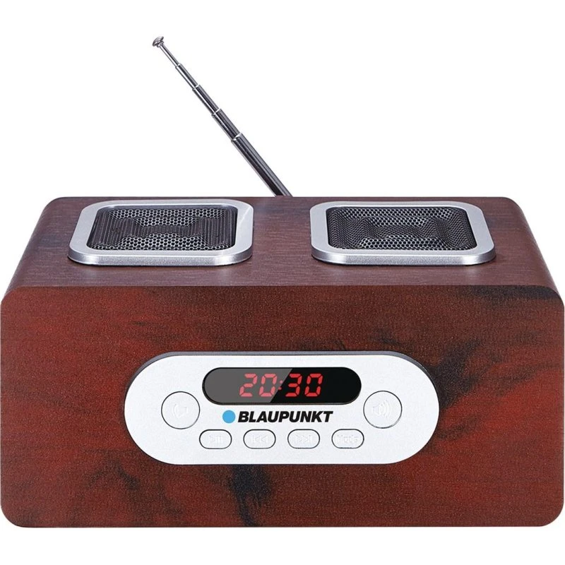 Blaupunkt PP5BR Radio med FM/SD/USB/AUX, brun