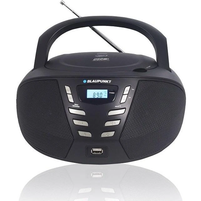 Blaupunkt BB7BK Bærbar CD-Radio med USB, FM og MP3 (Sort)