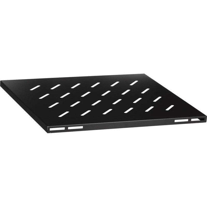 Lanberg Rackhylde 1U 19" Sort 120 kg