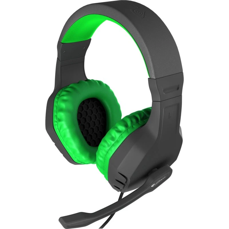 Natec Genesis Argon 200 Kablet Gaming Headset, Sort Grøn