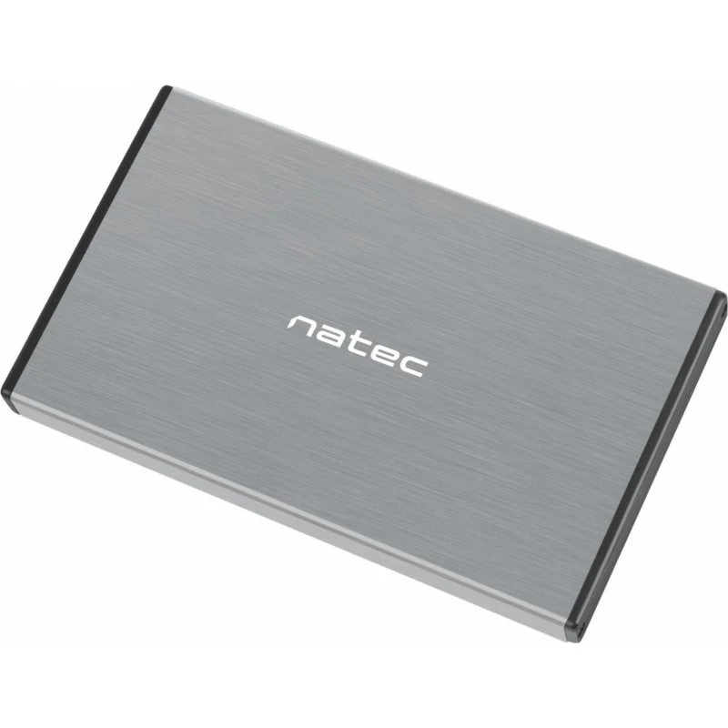 Natec Rhino GO 2.5" SATA SSD/HDD Kabinet - Grå