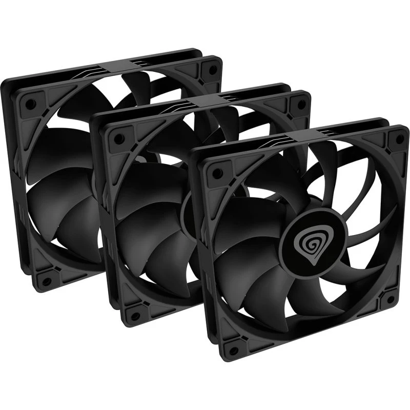 Genesis Oxal 120 mm 3-pak Sort