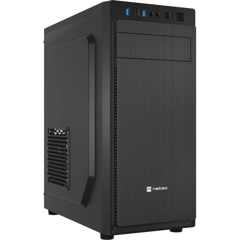 Natec Aracanta Midi Tower ATX-kabinet, sort