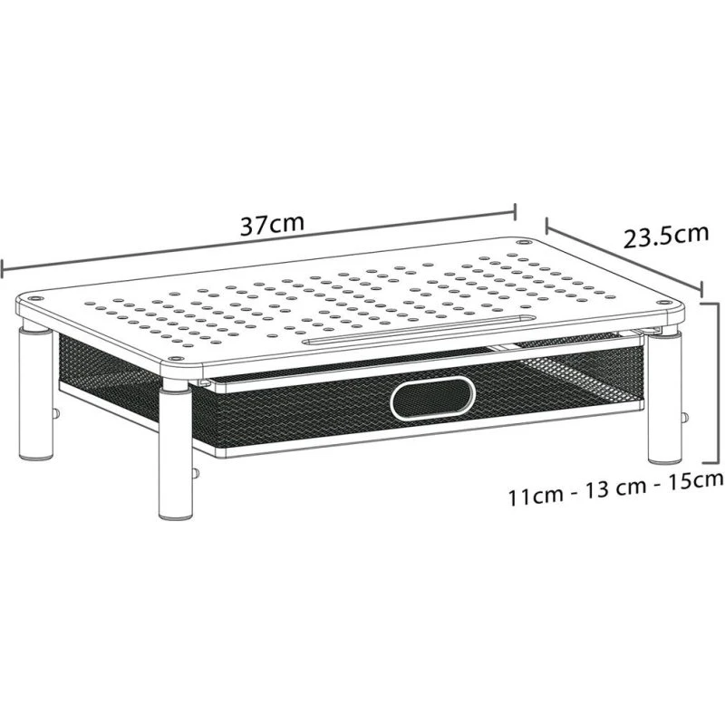 Maclean MC-947 Skærmstander 13-32" Justerbar