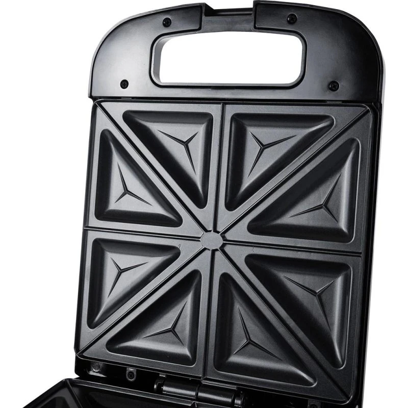 Adler AD 3055 4-sandwich sandwichtoaster, 2000 W, sort