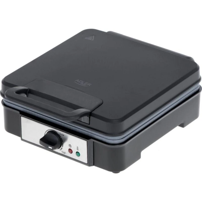 Adler AD3049 Vaffeljern til 4 firkantede vafler, 1800W