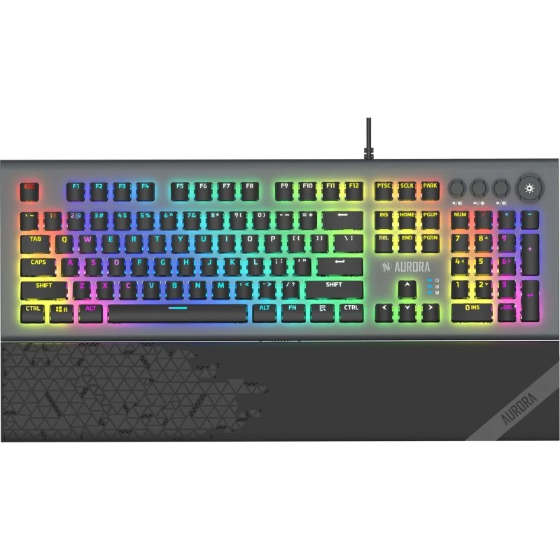 iBOX Aurora K-5 Mekanisk RGB Tastatur, Sort