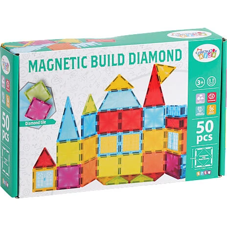 Construktor Kid magnetisk byggesæt 50 dele