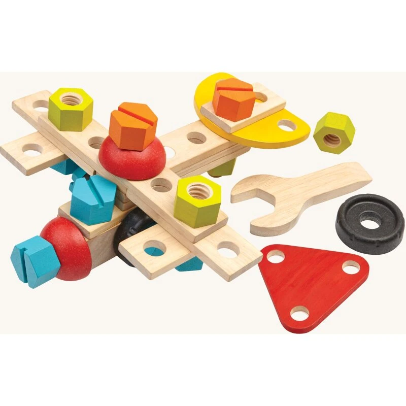 PlanToys 40-dele konstruktionssæt – 3+ år