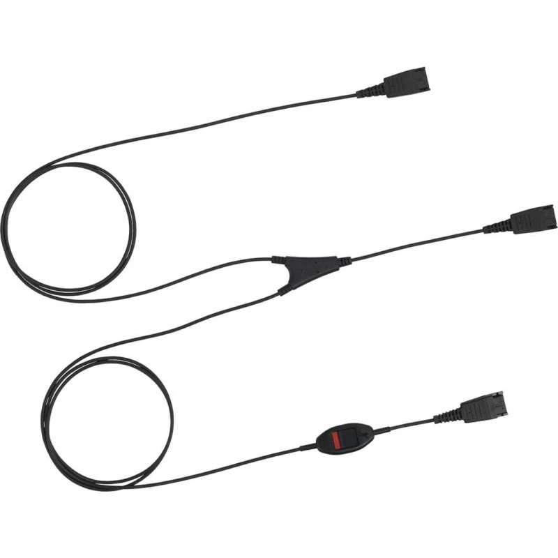 Jabra Supervisor Y-Cord med Mute-knap, Sort