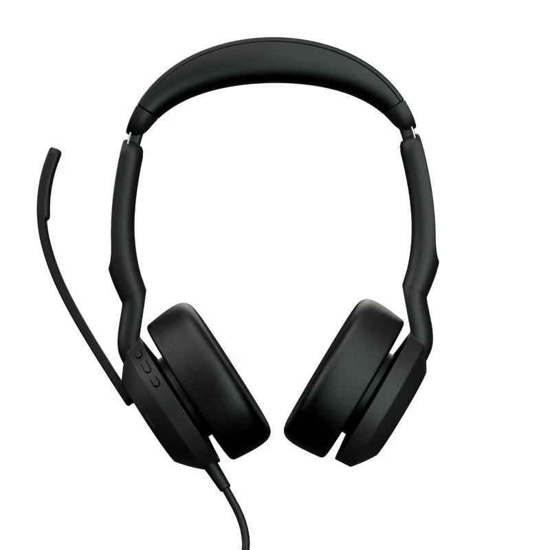 Jabra Evolve2 50 UC Stereo Kabel Høretelefoner Sort