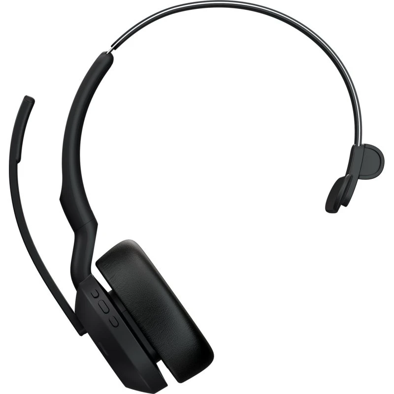 Jabra Evolve2 55 UC Mono Trådløs Høretelefon Sort