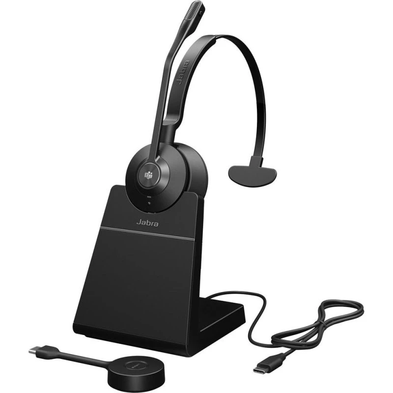 Jabra Engage 55 SE Mono Trådløst Headset Sort med USB-C