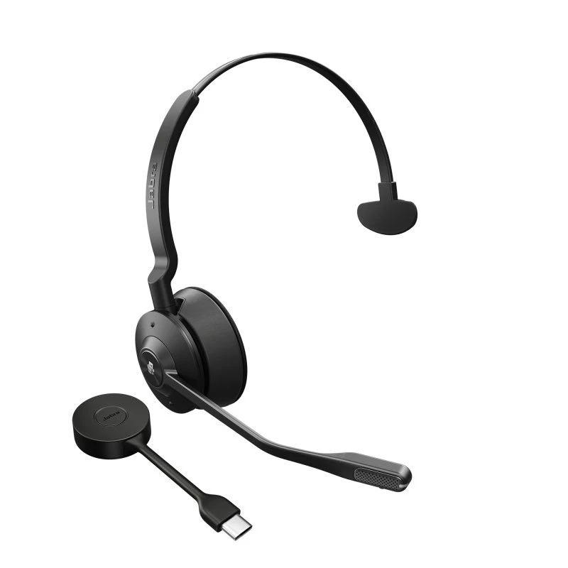 Jabra Engage 55 SE Mono Trådløs Høretelefoner Sort