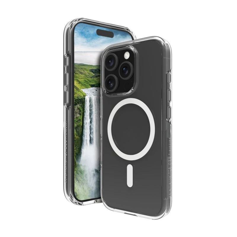 dbramante1928 Iceland Ultra D3O Transparent MagSafe Cover til iPhone 16 Pro