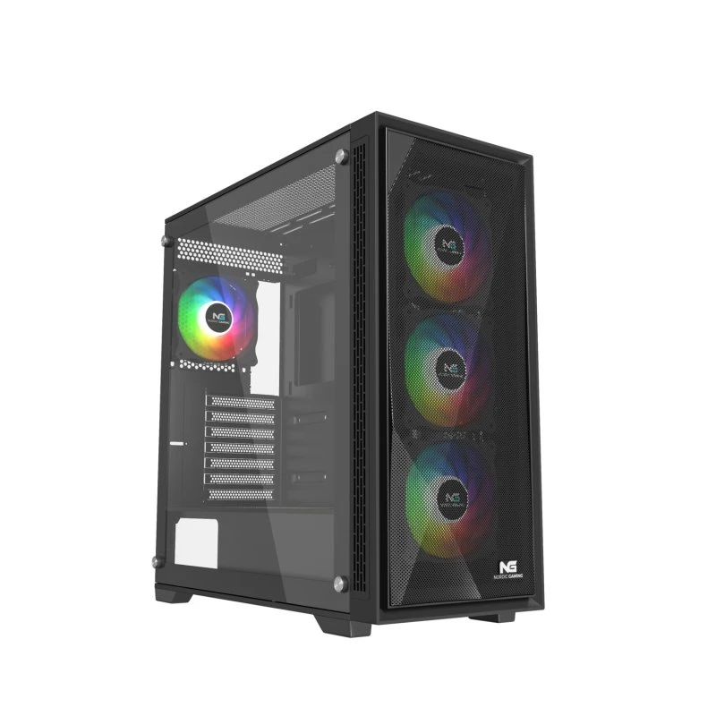 Nordic Gaming Asgard Thor V6 Gaming PC | Ryzen 5 7500F, 32GB, RX 9070, 1TB