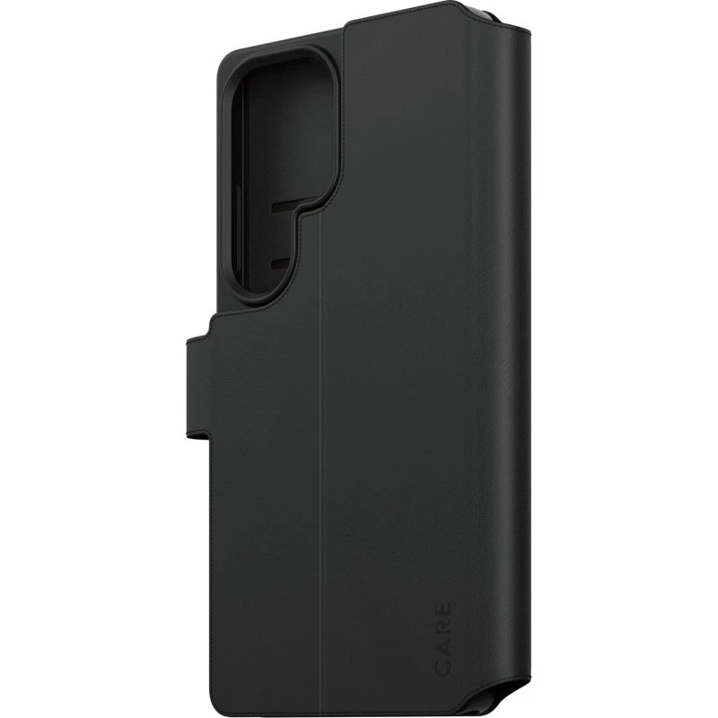 PanzerGlass CARE Wallet Case Sort til Samsung Galaxy S25 Ultra