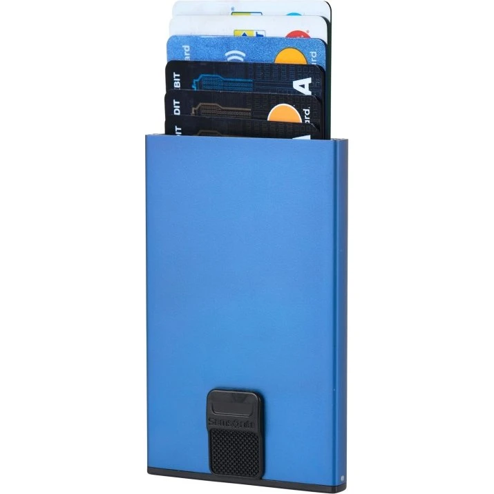 Samsonite Alu Fit RFID Kortholder Blå