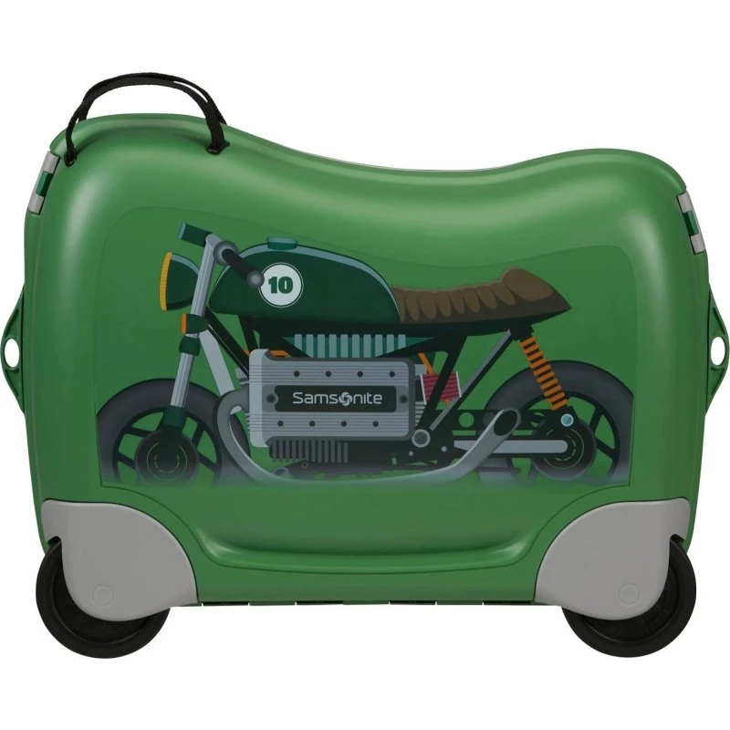 Samsonite Dream2Go Ride-On Kuffert Motorcykel, Grøn, 30 L