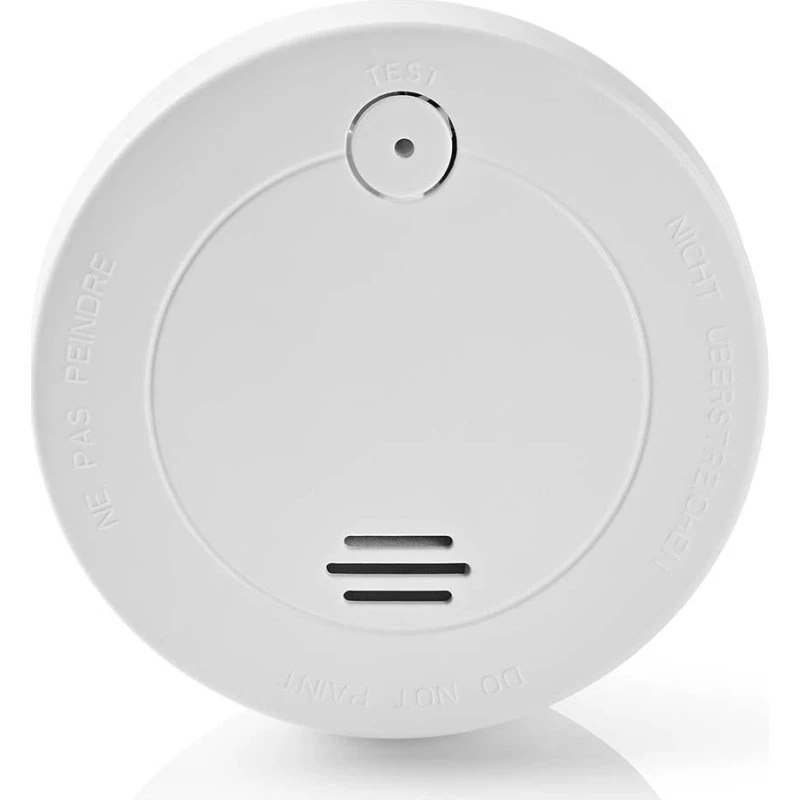 Nedis DTCTS20WT Røgalarm, Hvid, Advarsel ved Lavt Batteri