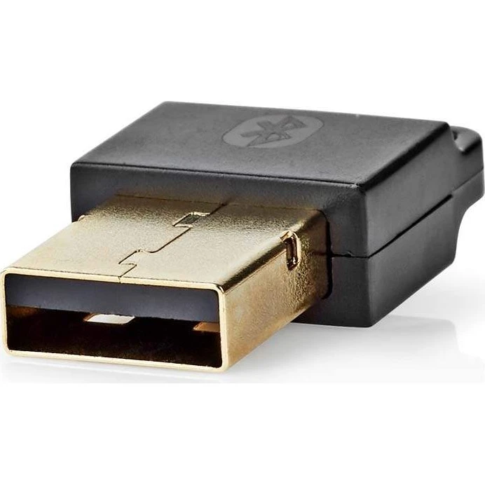 Nedis Bluetooth 5.1 USB-dongle BLDO100V5BK, 20 m rækkevidde