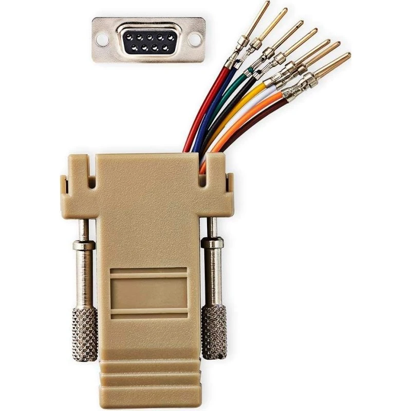 Nedis CCGB52821IV D-sub 9-pin til RJ45 seriel adapter