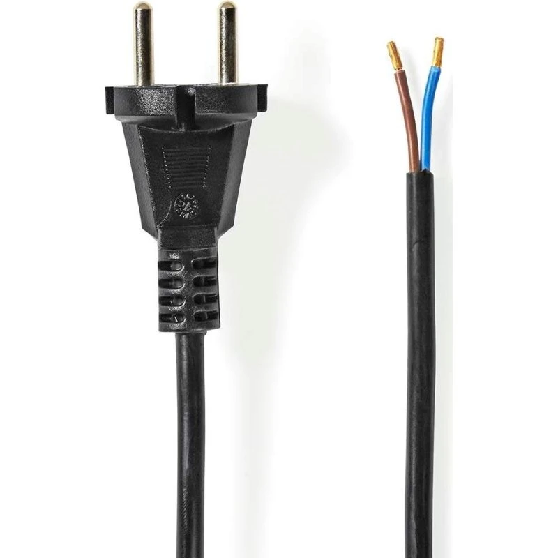 Nedis CEGL11940BK150 15 m strømkabel, sort